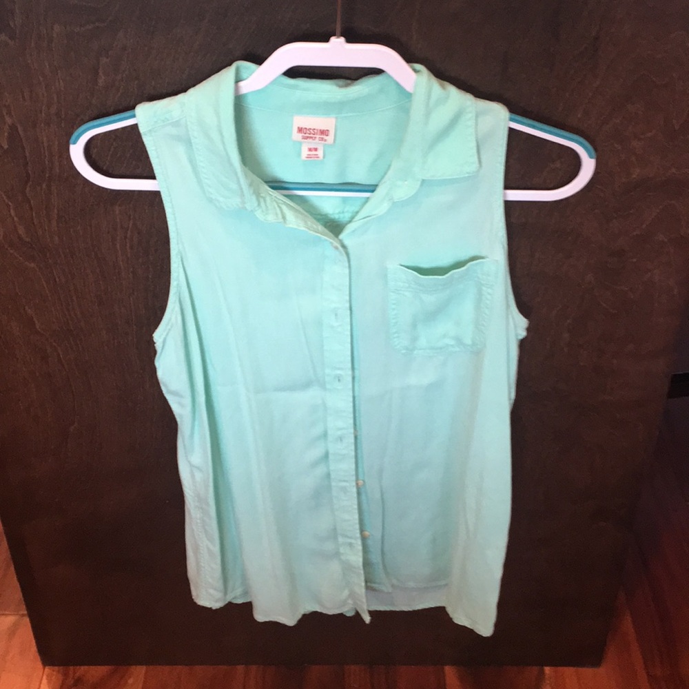 Button Up Mossimo Tank Top